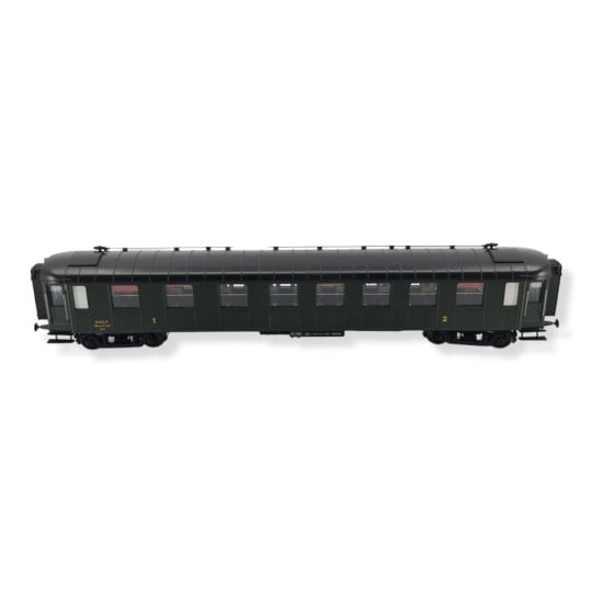 [HO] : Voiture OCEM RA A3B5 ex-Midi à toit noir, SNCF, Ep. IIIa – VB379