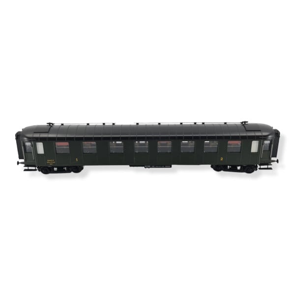 [HO] : Voiture OCEM RA A3B5 ex-Midi à toit noir, SNCF, Ep. IIIa – VB379