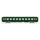 [HO] : Voiture DEV AO B9c9 Vert 301, SNCF, Ep. IV-V – VB407